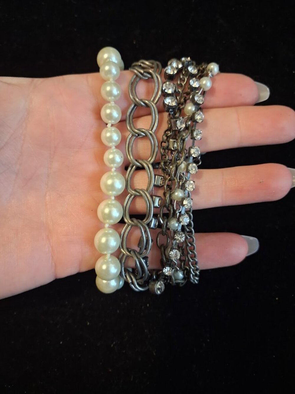 10 inch multistrand bracelet
